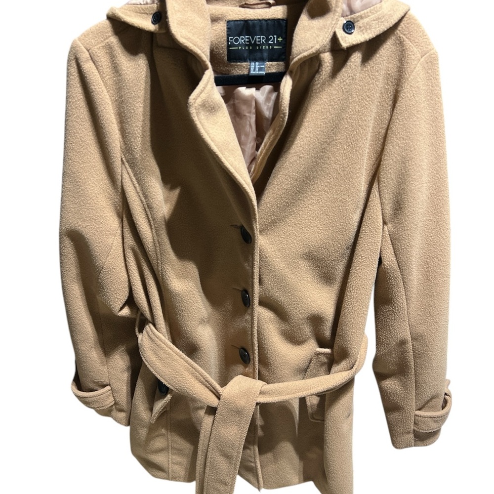 Forever 21 Women's Camel Coat